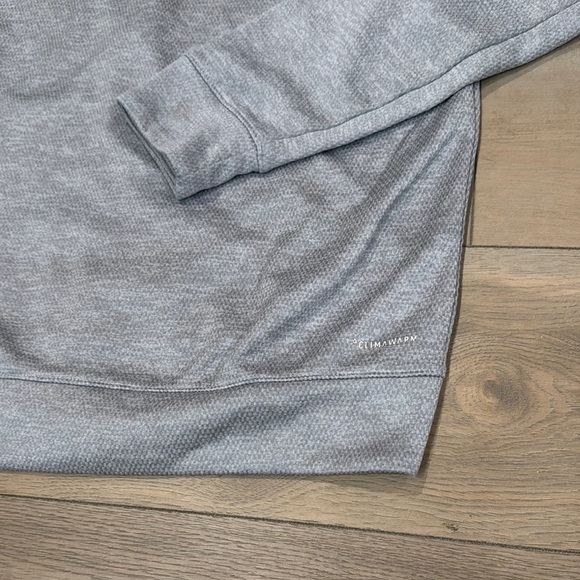 Adidas Gray Zip Up Jacket with Hood - Picture 5 of 5